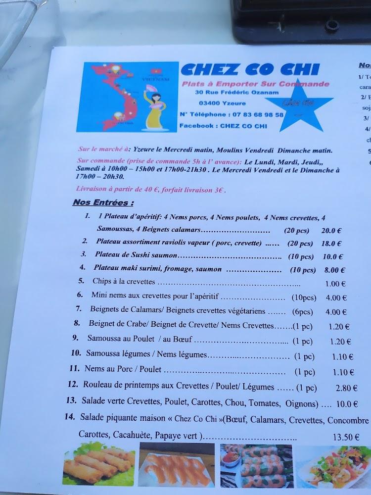 Chez co chi - Menu Image 4